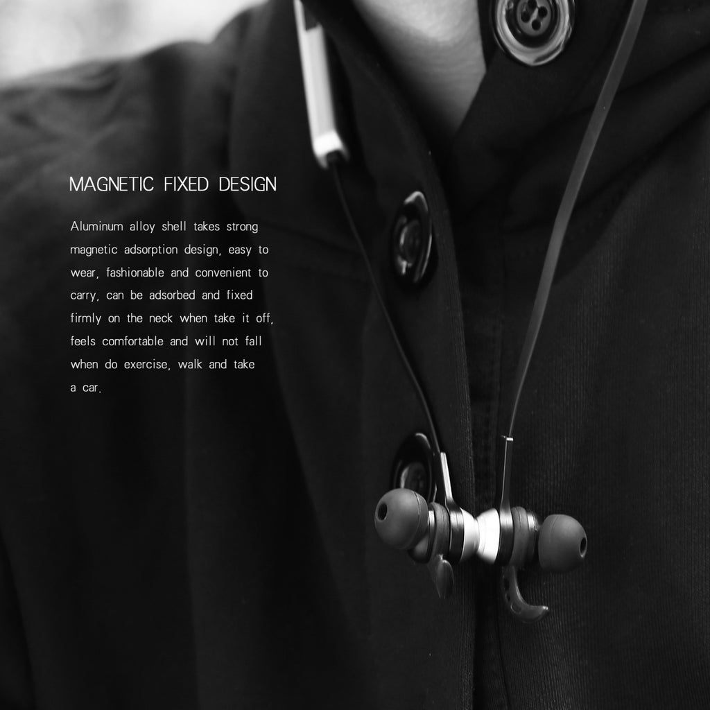 Baseus B11 Magnet Wireless Bluetooth Earphone Sport V4.1 Bluetooth Headset Headphone With Mic Stereo Earbuds