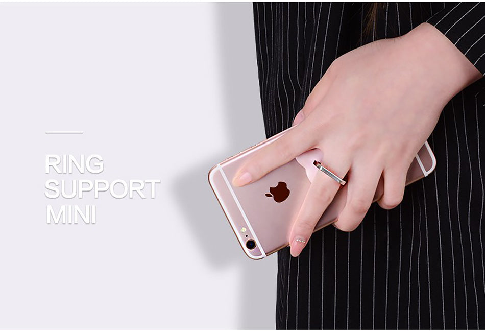 360 Degree metal Finger ring holder Cat Love, for iphone Phone stand