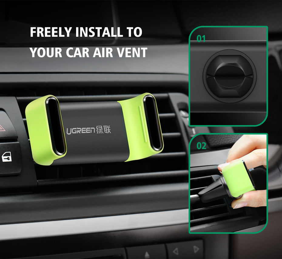 Car Phone Holder for iPhone 8 X Air Vent Mount Car Holder 360 Degree Mobile Phone Holder for Samsung Xiaomi Holder Stand