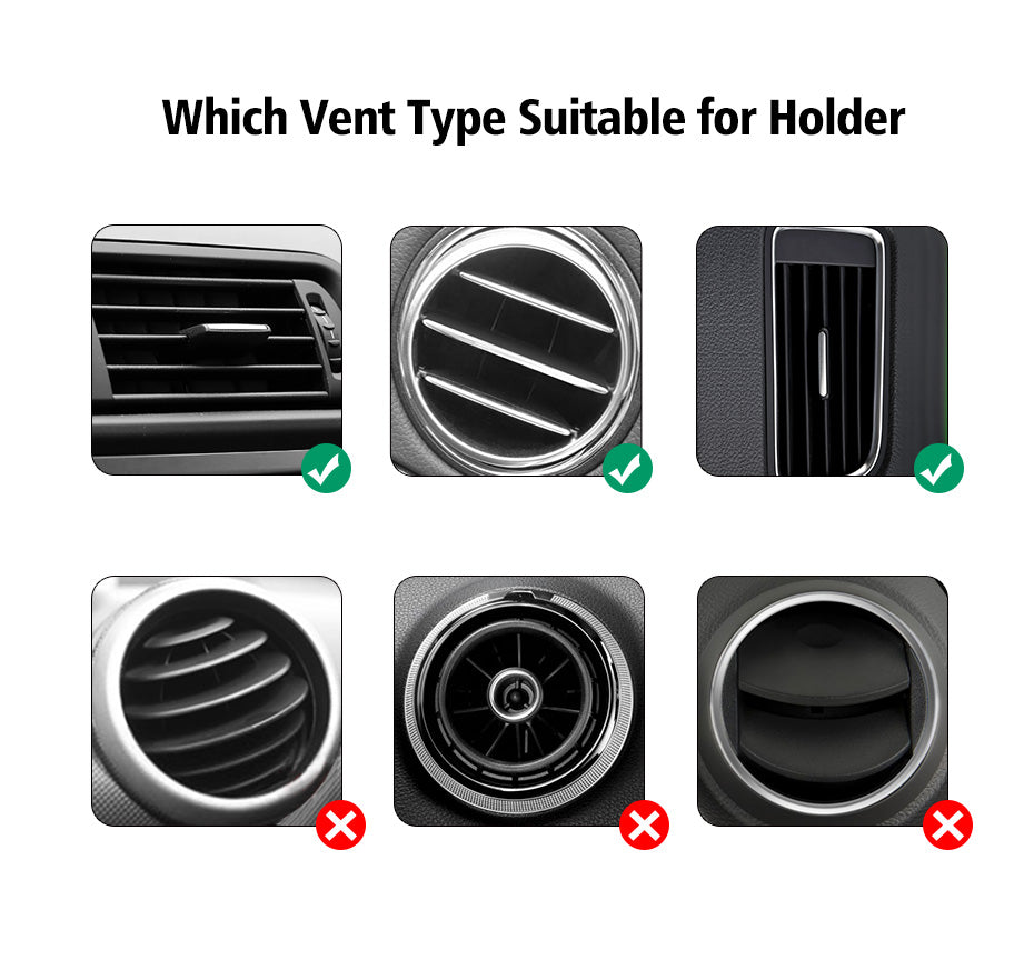 Car Phone Holder for iPhone 8 X Air Vent Mount Car Holder 360 Degree Mobile Phone Holder for Samsung Xiaomi Holder Stand