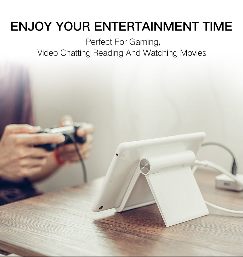 Phone Holder for iPhone X 8 Foldable Mobile Phone Holder Tablet Stand Desk Holder Stand for Samsung Huawei Tablet Holder