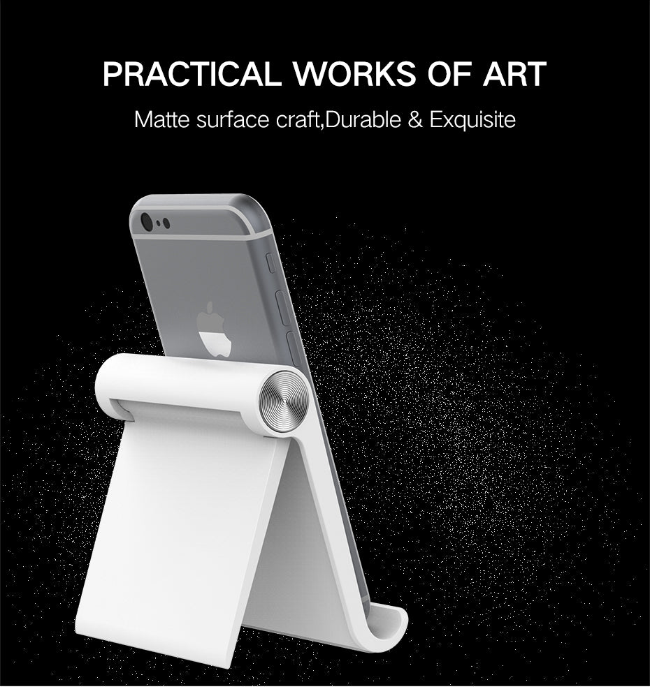 Phone Holder for iPhone X 8 Foldable Mobile Phone Holder Tablet Stand Desk Holder Stand for Samsung Huawei Tablet Holder