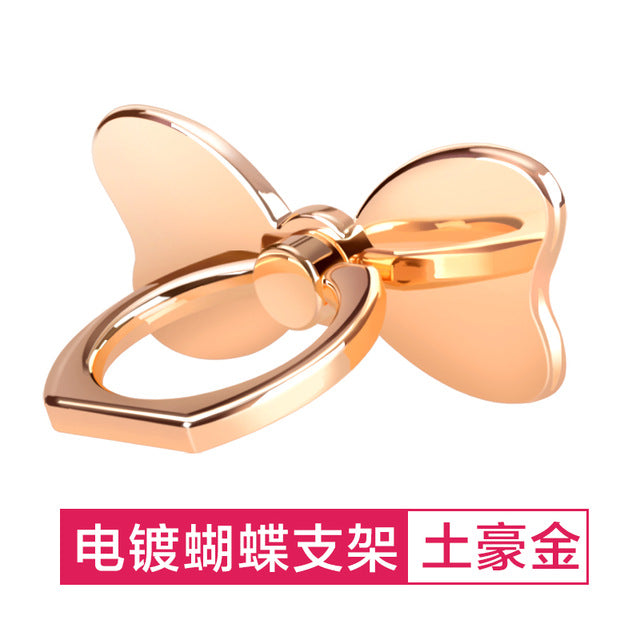 360 Degree metal Finger ring holder Cat Love, for iphone Phone stand