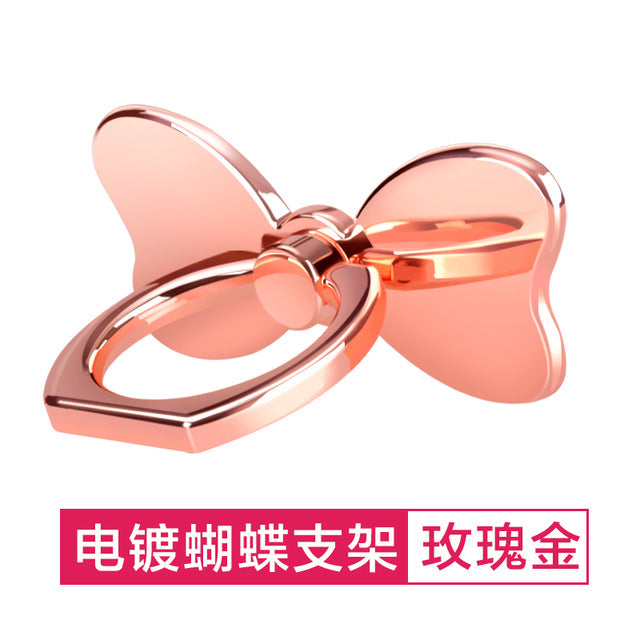360 Degree metal Finger ring holder Cat Love, for iphone Phone stand