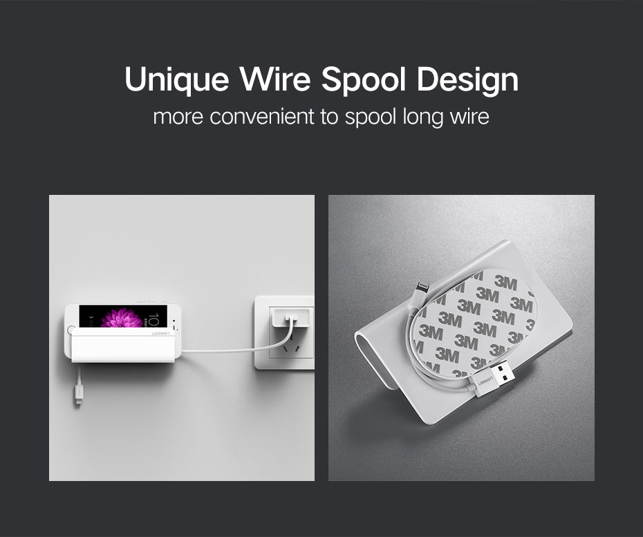 Universal Wall Mounted Phone Holder Charging Stand with 3M Adhesive for iPhone 8 X 7 Plus Samsung Galaxy Huawei Tablet