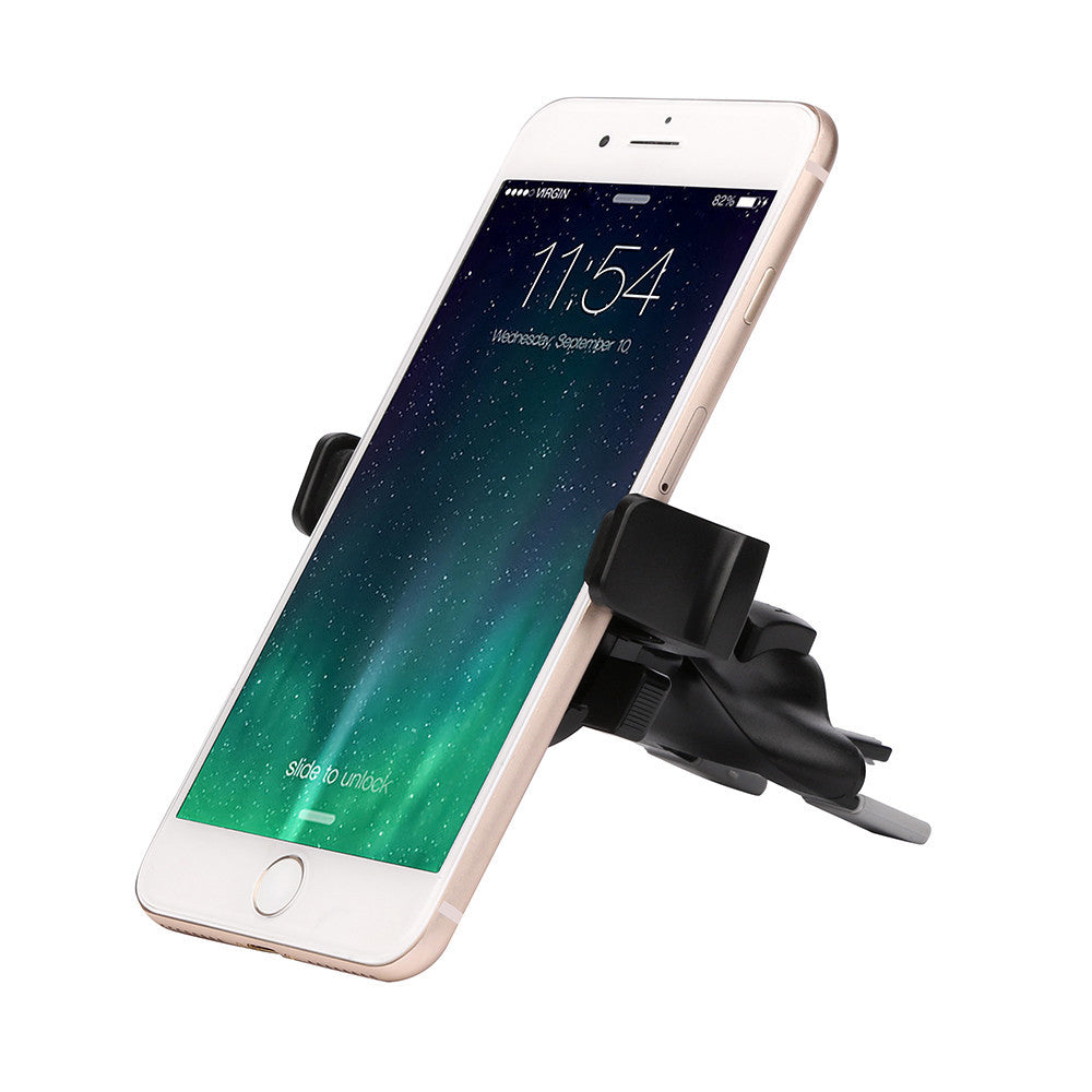 360 Universal Car Mobile Phone Mount Holder CD Slot