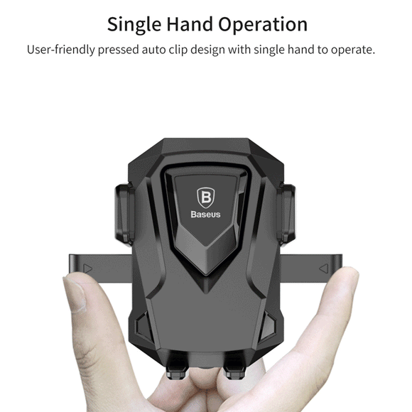 Baseus Car Holder  Telescopic Sucker Suction Cup Car Mount Holder  Auto Locked Clamping Phone Stand