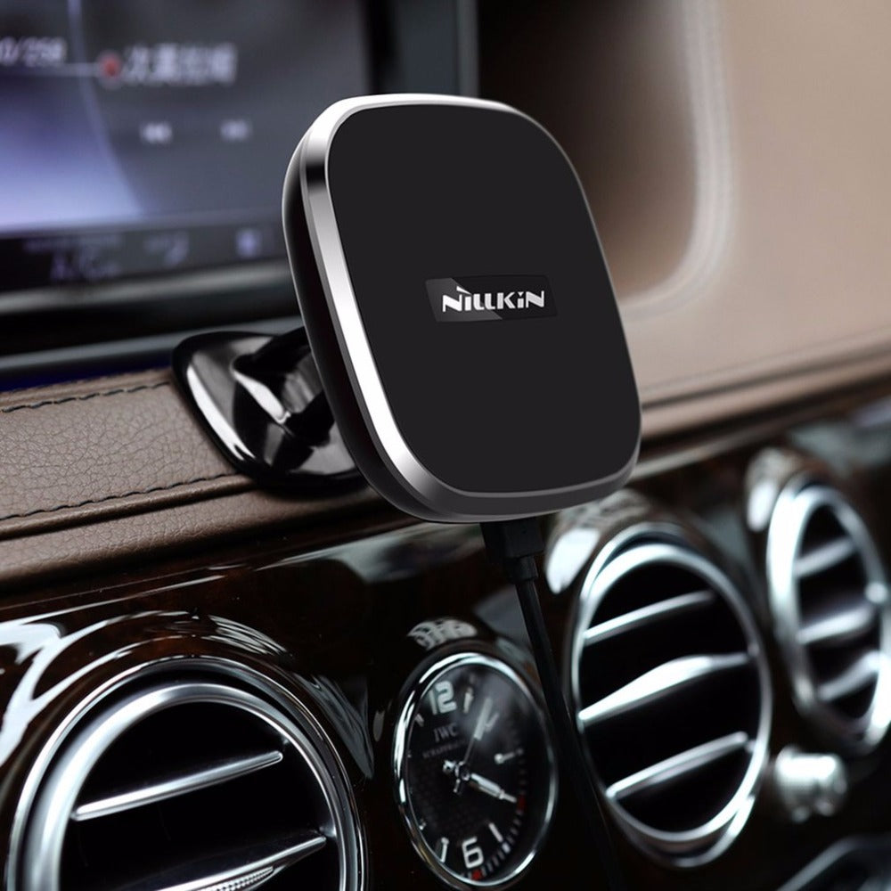 Car Charging Holder Magnetic Charger For Samsung For Note 5 For Note 7 For IPhone 6 7 6 Plus Wireless Charging Pad