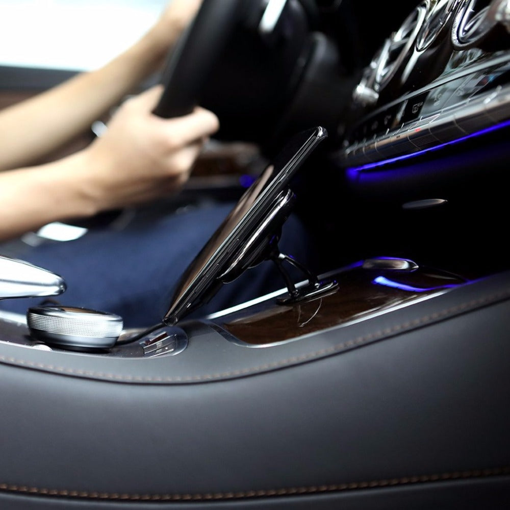 Car Charging Holder Magnetic Charger For Samsung For Note 5 For Note 7 For IPhone 6 7 6 Plus Wireless Charging Pad