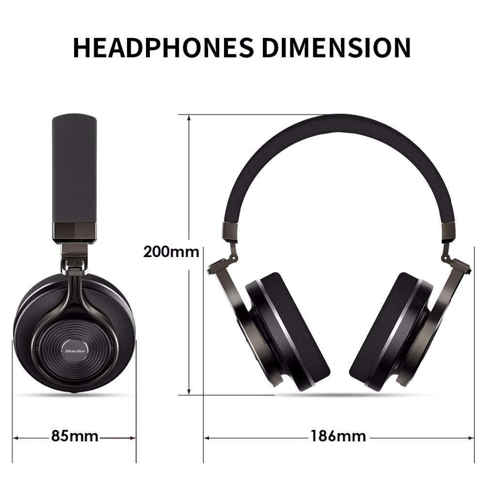 Bluedio T3 Bluetooth headphone  built-in  microphone  headset with Bass  Bluetooth  wireless headset