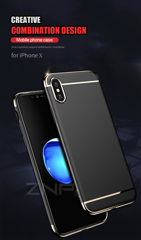 Luxury Ultra Thin Shockproof Cover Cases for iPhone X