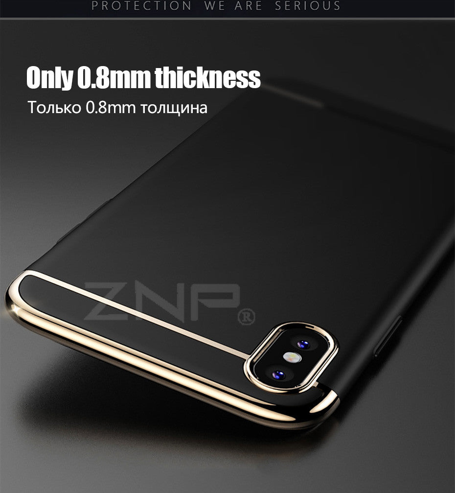 Luxury Ultra Thin Shockproof Cover Cases for iPhone X