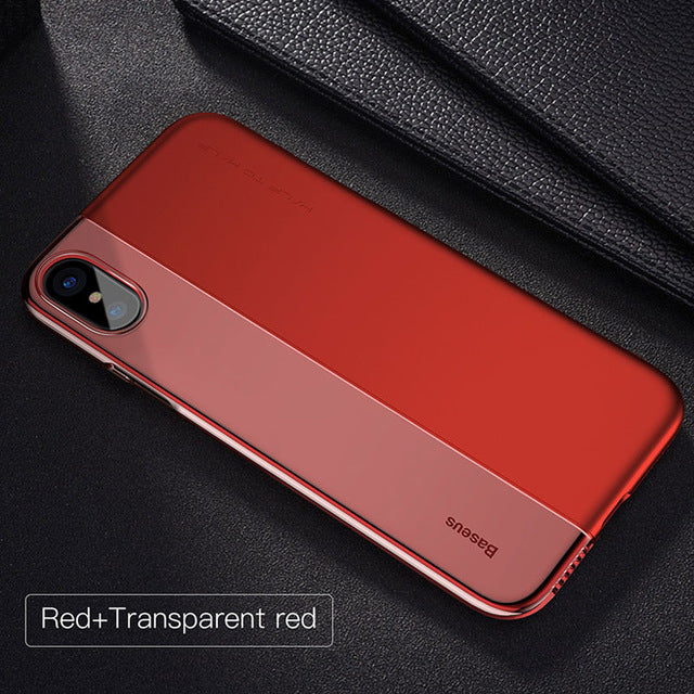 Double PC + TPU Cover Case For iPhone X 10 Durable Protective Phone Case