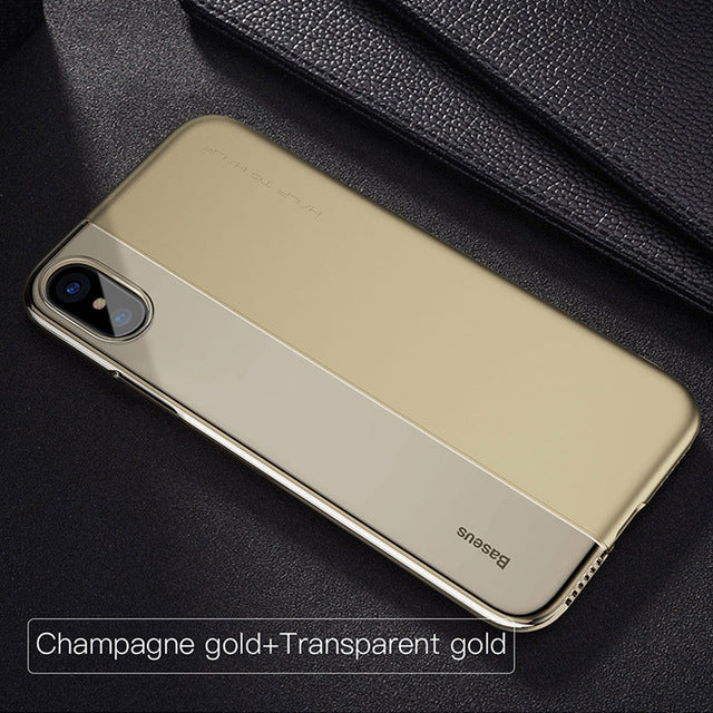 Double PC + TPU Cover Case For iPhone X 10 Durable Protective Phone Case