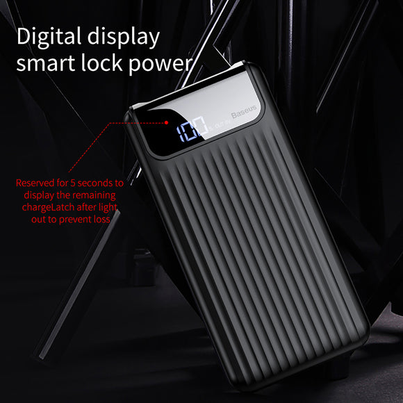 Quick Charge 3.0 Power Bank 10000mAh Dual USB LCD Powerbank External Battery Charger For Mobile Phones Tablets Poverbank