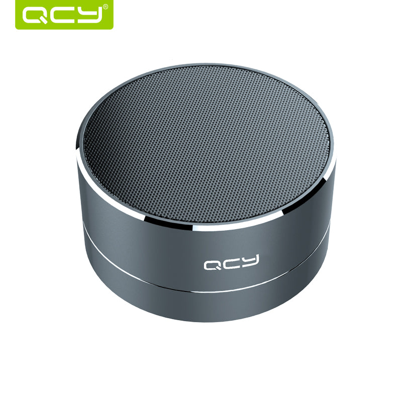 QCY A10 wireless bluetooth speaker metal mini portable subwoof sound with Mic TF card FM radio AUX MP3 music play loudspeaker