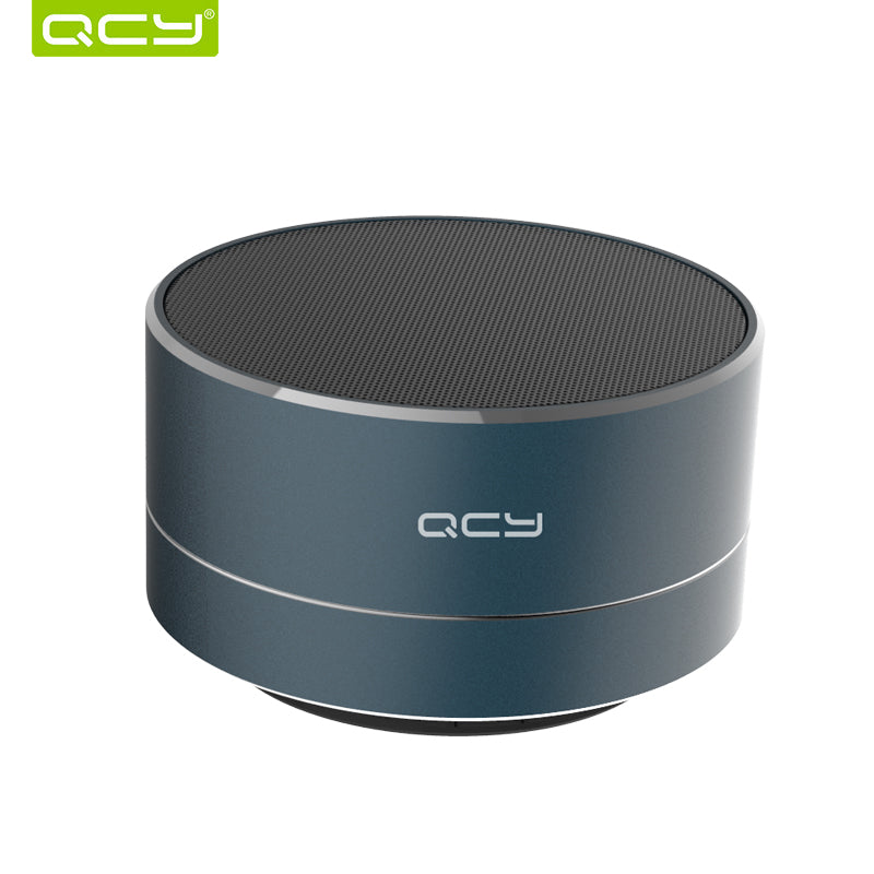 QCY A10 wireless bluetooth speaker metal mini portable subwoof sound with Mic TF card FM radio AUX MP3 music play loudspeaker