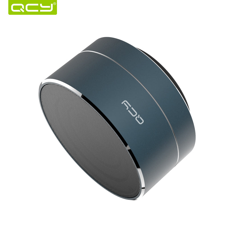 QCY A10 wireless bluetooth speaker metal mini portable subwoof sound with Mic TF card FM radio AUX MP3 music play loudspeaker