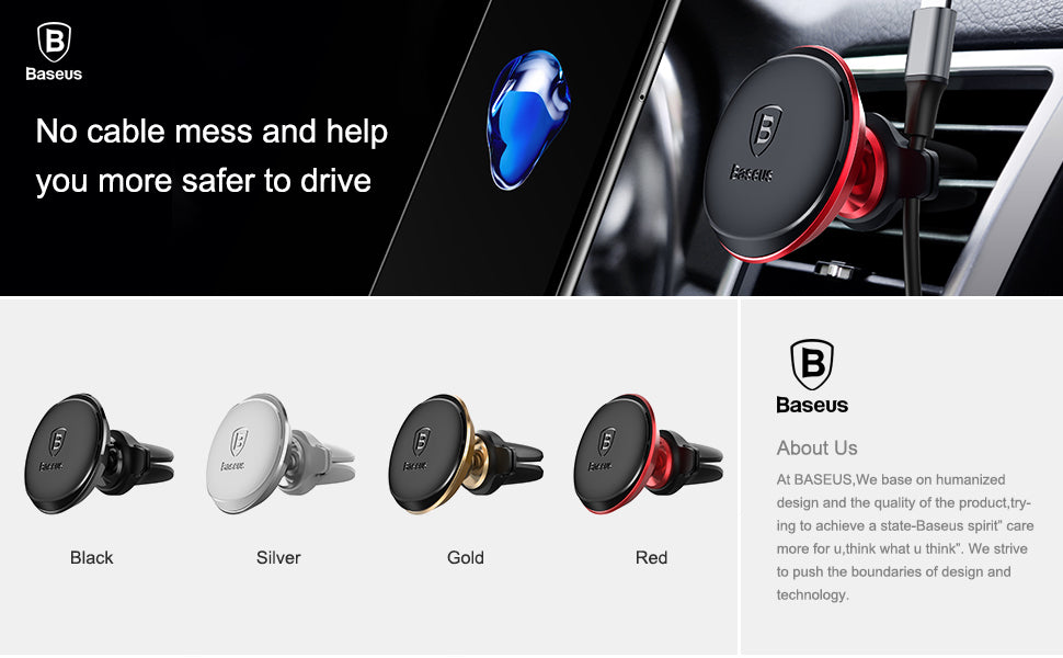 Car Holder For Phone Magnetic Stand Holder Air Vent Mount