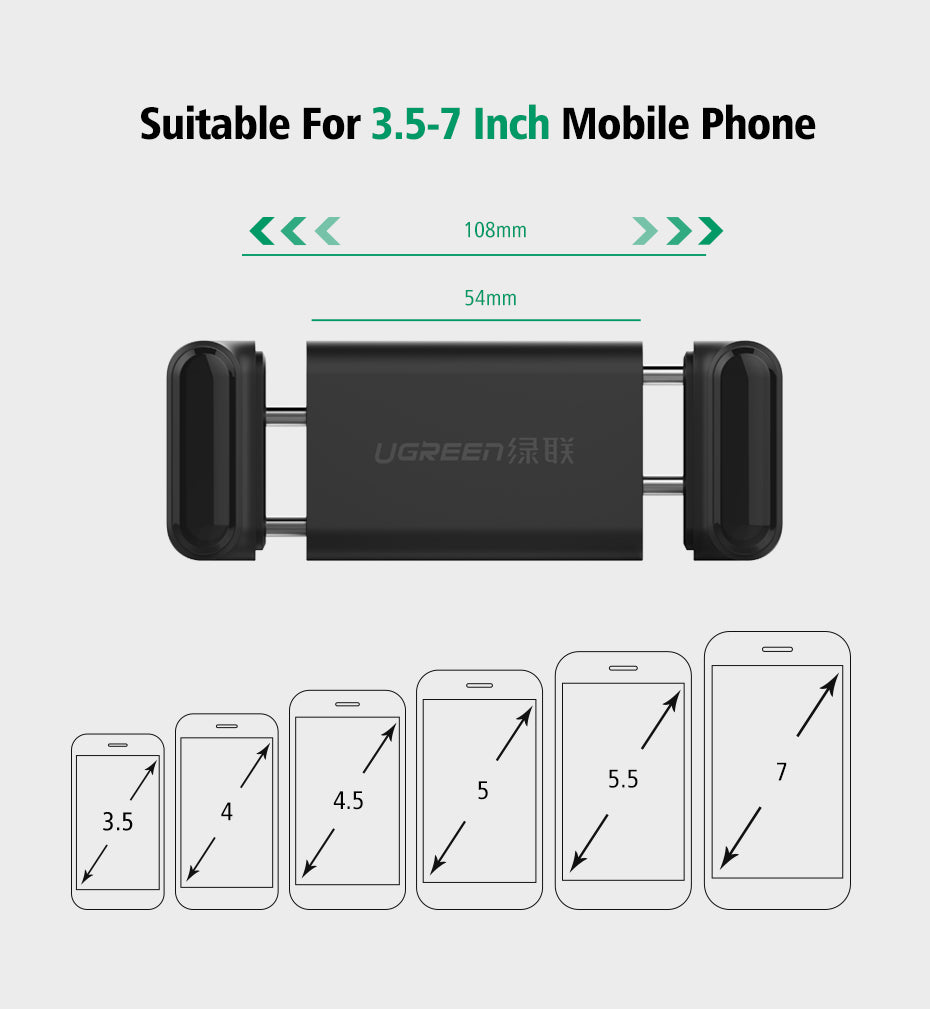 Car Phone Holder for iPhone 8 X Air Vent Mount Car Holder 360 Degree Mobile Phone Holder for Samsung Xiaomi Holder Stand