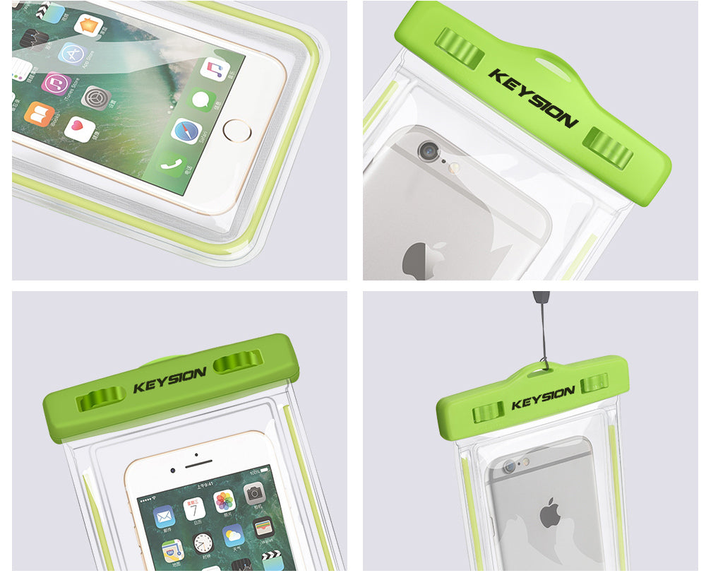 Waterproof Bag With Luminous Underwater Pouch Phone Case For iPhone X 8 8 Plus 7 7P 6 6s  For Samsung Galaxy S8 S7 Note8
