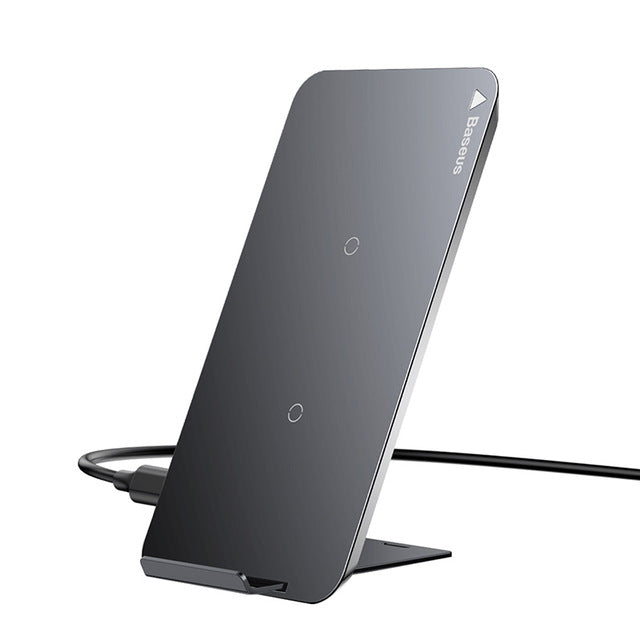 Wireless Charger For iPhone X 8 Plus Samsung Note 8 Wireless Charging Docking Dock Station