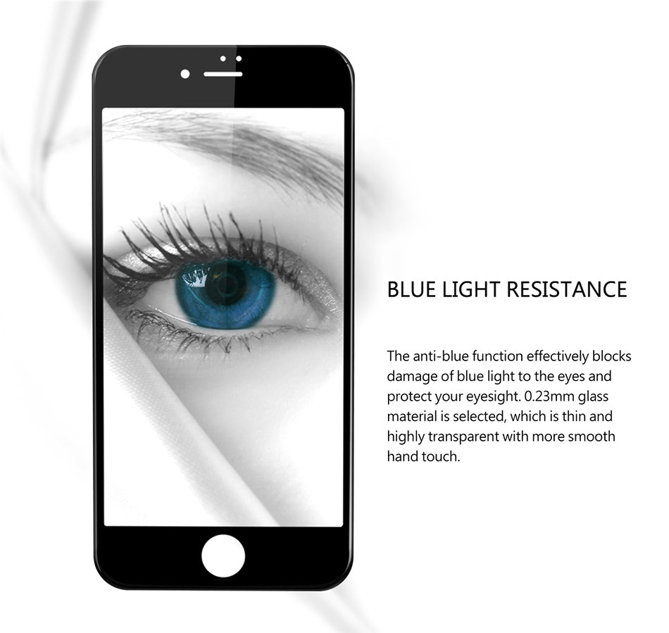 Baseus Tempered Glass For iPhone 7 7 Plus 8 8 Plus X Screen Protector 0.23mm Thin 3D Full Screen Protector For iPhone X Glass