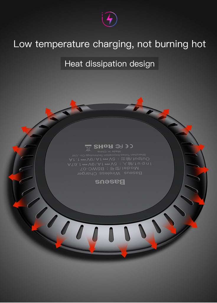 QI Wireless Charging Charger For iPhone X 8 Samsung Note 8 S8 S7 S6 Edge Mobile Phone Desktop Charger Wireless Charger