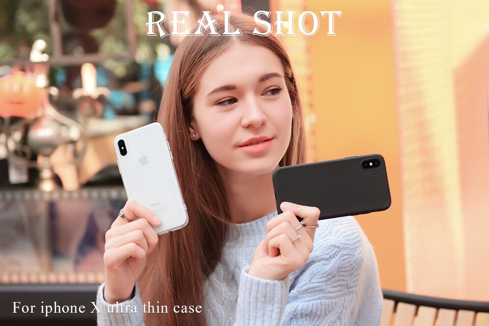 iphone x ultra thin case luxury transparent TPU Silicone Cover coque original Phone soft slim clear case Accessories 10