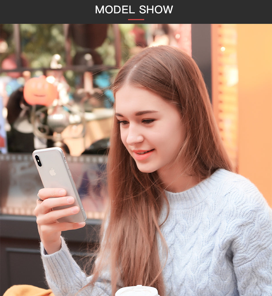 iphone x ultra thin case luxury transparent TPU Silicone Cover coque original Phone soft slim clear case Accessories 10