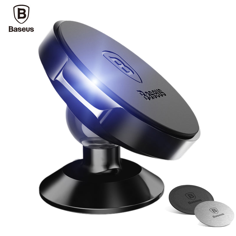 Magnetic Phone Car GPS Holder 360 Rotation Magnet mount stand For iPhone X 8 7 6s Samsung Smart Phone