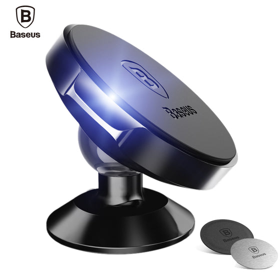 Magnetic Phone Car GPS Holder 360 Rotation Magnet mount stand For iPhone X 8 7 6s Samsung Smart Phone