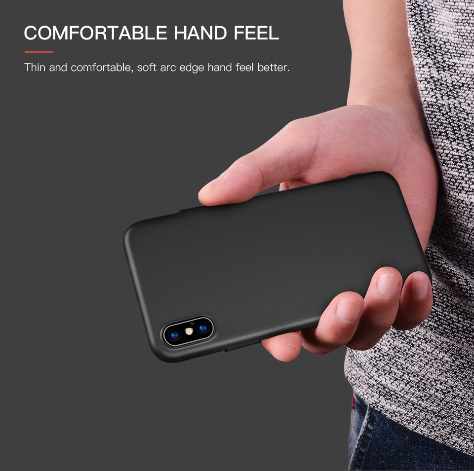 iphone x ultra thin case luxury transparent TPU Silicone Cover coque original Phone soft slim clear case Accessories 10