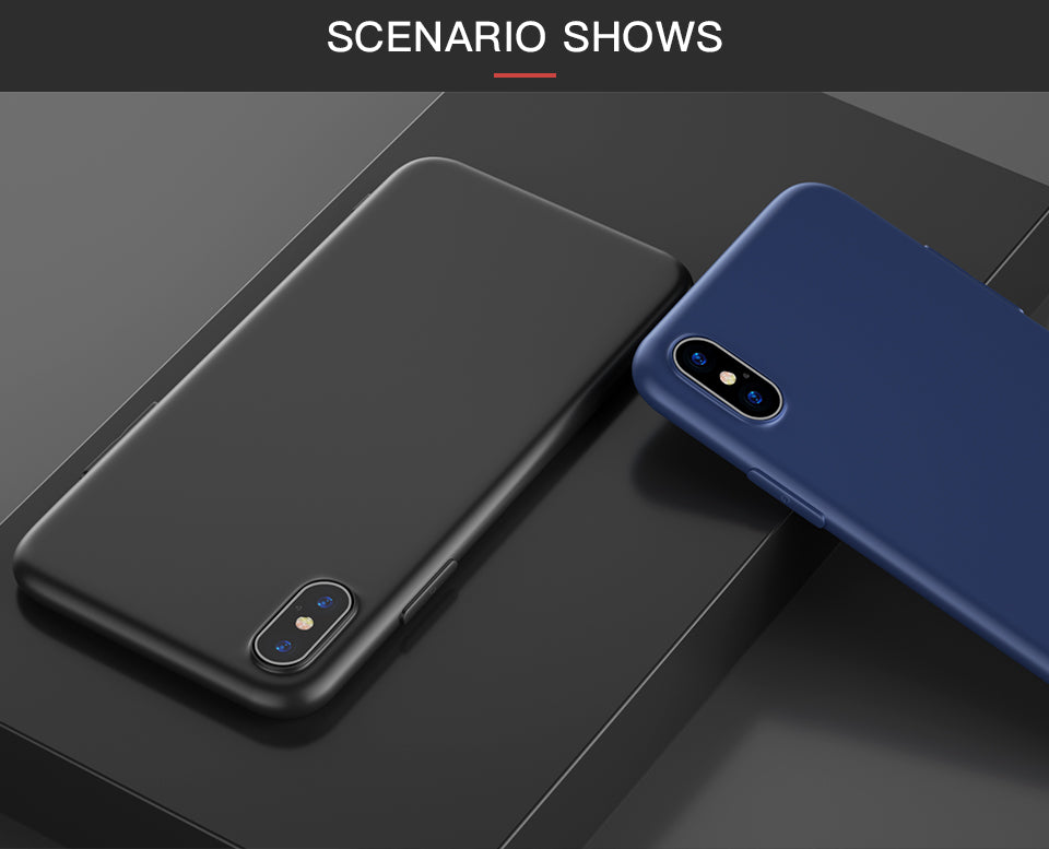 iphone x ultra thin case luxury transparent TPU Silicone Cover coque original Phone soft slim clear case Accessories 10