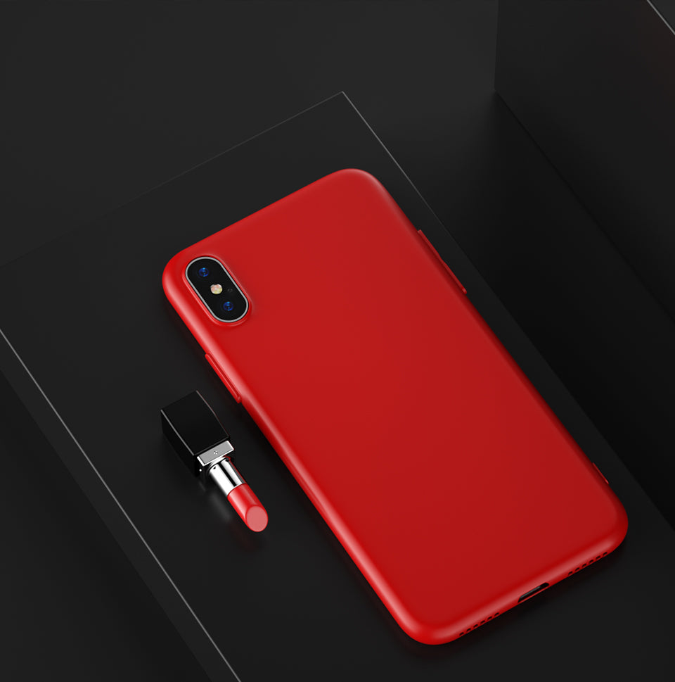 iphone x ultra thin case luxury transparent TPU Silicone Cover coque original Phone soft slim clear case Accessories 10