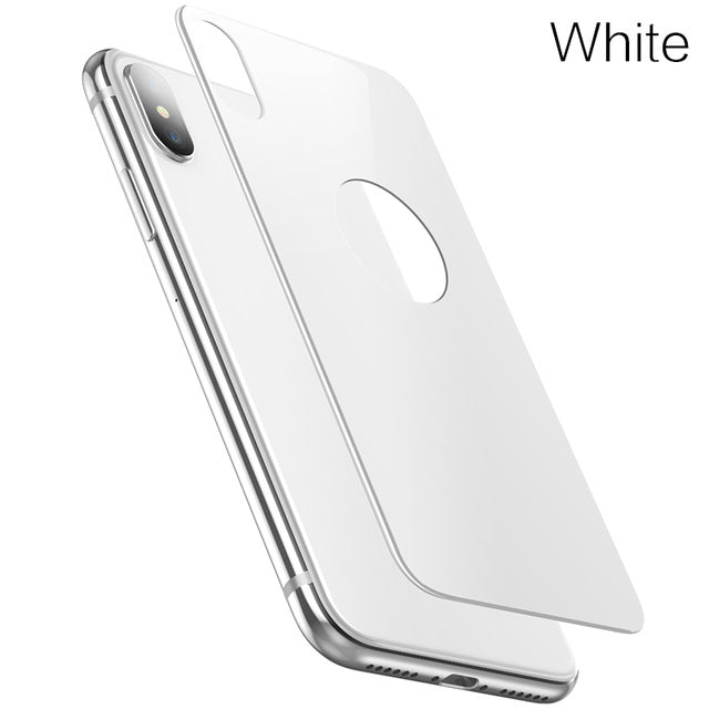 iphone x glass Back protector film Mobile phone Hardness Anti Scratches protective for iphone 10 Full cover