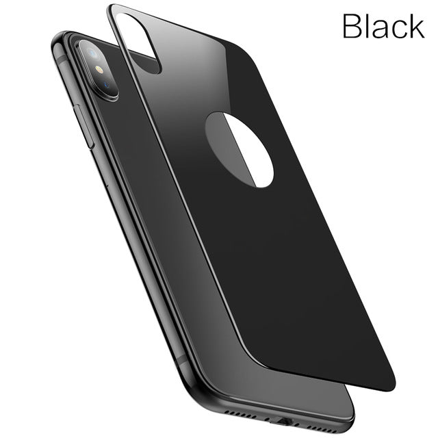 iphone x glass Back protector film Mobile phone Hardness Anti Scratches protective for iphone 10 Full cover