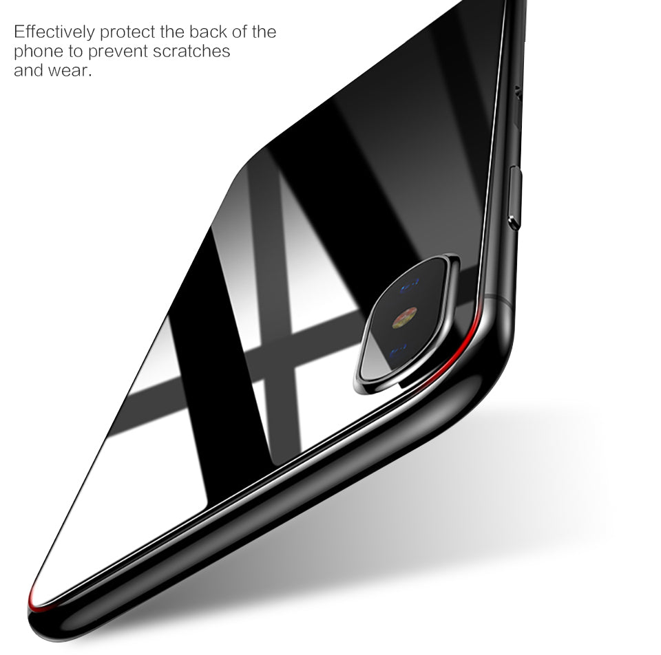 iphone x glass Back protector film Mobile phone Hardness Anti Scratches protective for iphone 10 Full cover