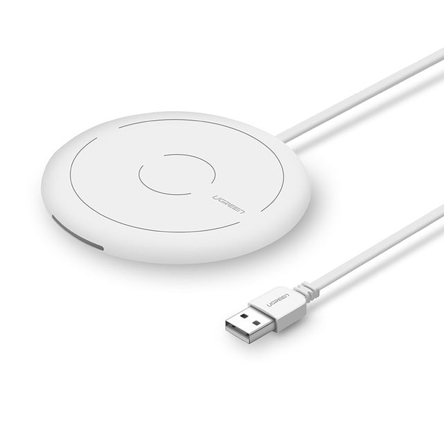 Ugreen Wireless Charger for iPhone 8/X /8 Plus 10W Qi Fast Wireless Charging Pad Wireless Charger for Samsung Galaxy S8/S7 /S8 +
