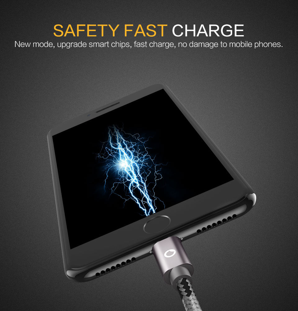 USB cable for iphone cable 8 7 6 plus 6s 5 5s 5c se x ipad air mini fast charging cables mobile phone charger data adapter