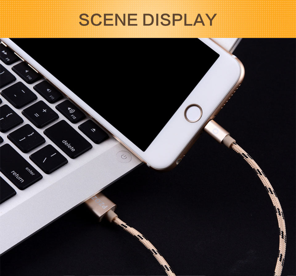 USB cable for iphone cable 8 7 6 plus 6s 5 5s 5c se x ipad air mini fast charging cables mobile phone charger data adapter