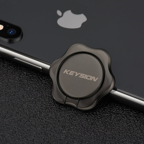 Universal Mobile Phone Stand 360 Finger Ring Desk Stand Holder Fit For Magnetic Car Bracket Luxury Phone Holder Stand