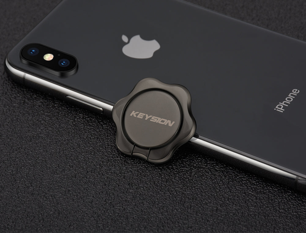 Universal Mobile Phone Stand 360 Finger Ring Desk Stand Holder Fit For Magnetic Car Bracket Luxury Phone Holder Stand
