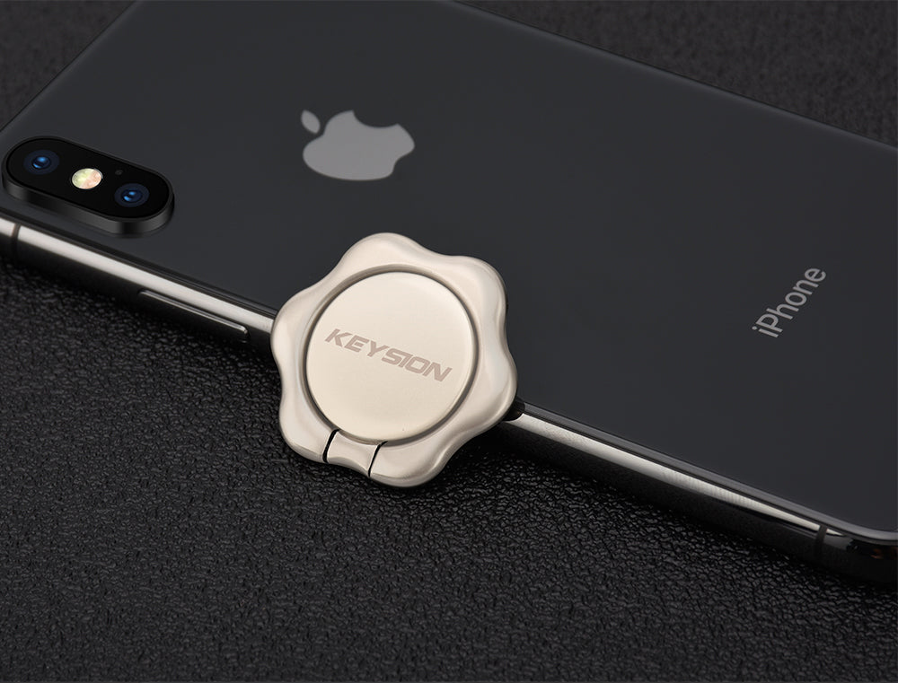 Universal Mobile Phone Stand 360 Finger Ring Desk Stand Holder Fit For Magnetic Car Bracket Luxury Phone Holder Stand