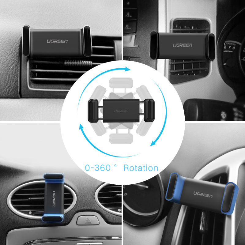 Car Phone Holder for iPhone 8 X Air Vent Mount Car Holder 360 Degree Mobile Phone Holder for Samsung Xiaomi Holder Stand