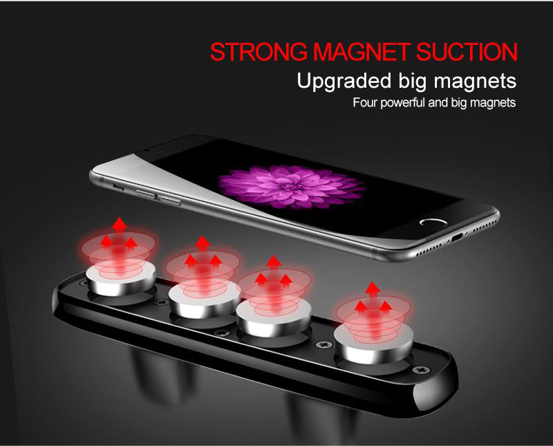 Car Phone Holder For iPhone Samsung  Strong Magnetic Car Holder