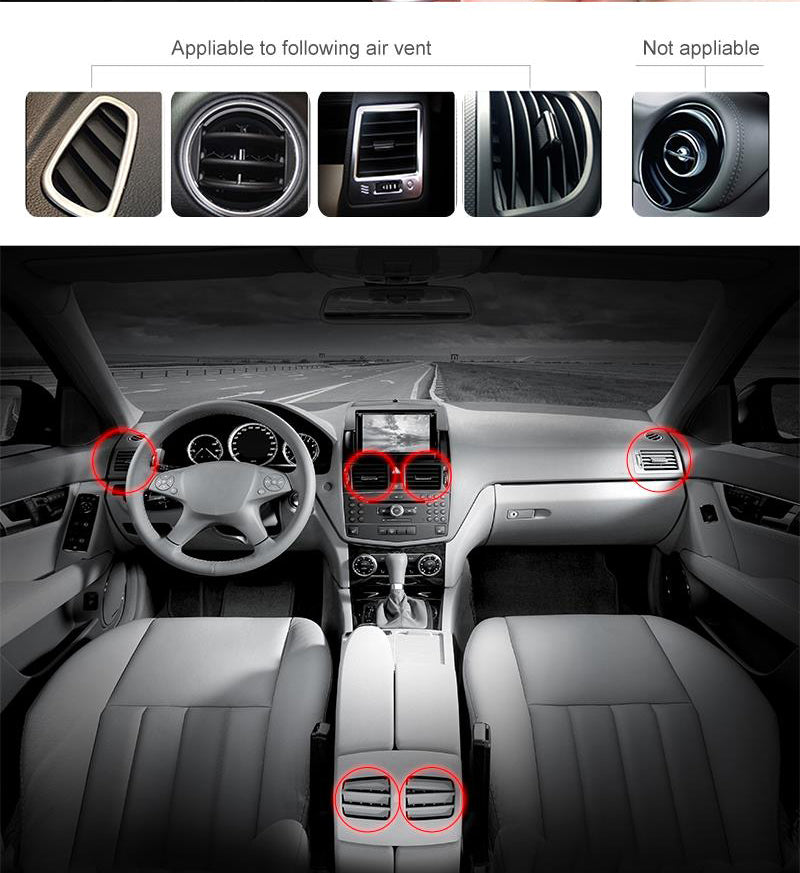 Car Phone Holder For iPhone Samsung  Strong Magnetic Car Holder