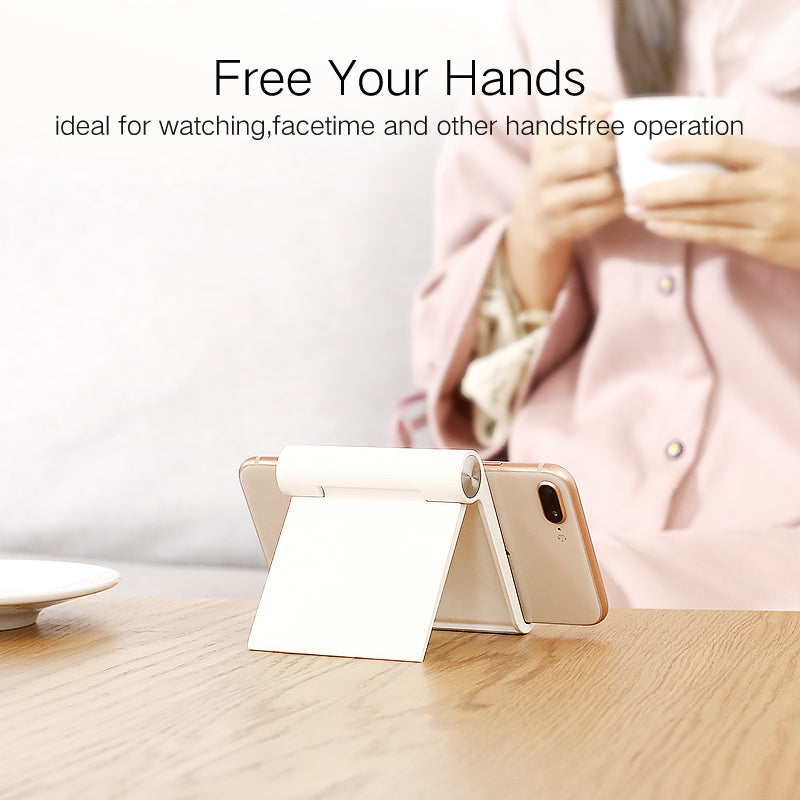 Phone Holder for iPhone X 8 Foldable Mobile Phone Holder Tablet Stand Desk Holder Stand for Samsung Huawei Tablet Holder