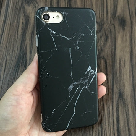 Marble Stone Gel Case For iPhone 7 6 6S Plus Soft Silicone Granite Cover Back For iPhone X, 8 Plus