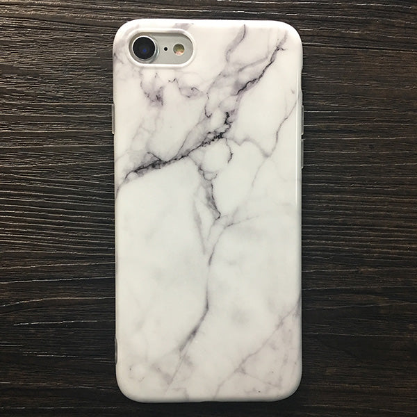 Marble Stone Gel Case For iPhone 7 6 6S Plus Soft Silicone Granite Cover Back For iPhone X, 8 Plus